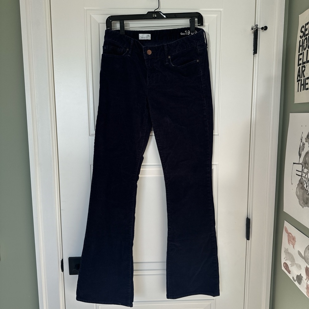 GAP 1969 Navy Corduroy Pants